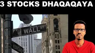 STOCK NEWS: 3 TECH STOCKS LA IIBSANYO O WAQTI DHEER LAHAYSANYO SI FAAIDO LOOGA HELO ..