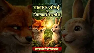 chalak fox aur rabbit ki lahani #viral #short #animation #story