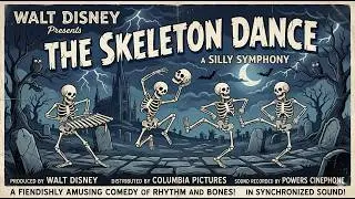 The Skeleton Dance (1929) | Classic Spooky Animation | Public Domain Cartoon (HD)