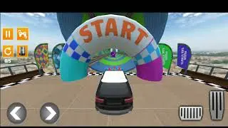 Police Car Stunts Racing Games