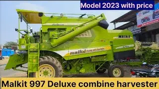 Malkit 997 harvester deluxe model/Malkit combine  harvester/ Malkit combine review and price