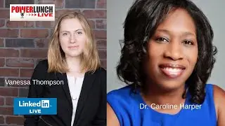 Dr. Caroline Harper and Vanessa Thompson with Rhett Power on Power Lunch Live
