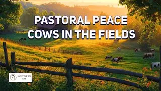 Pastoral Peace | Gentle Cows, Rolling Fields & the Quiet Wisdom of Nature