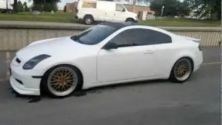 Infiniti G35 | Matte White Wrap | restyleit.ca