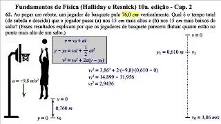 Aula 62 - Fundamentos de Física (Halliday e Resnick) 10a. Edição - Cap 2. (REVISADO)