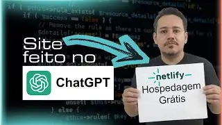 😱 Site 100% GRÁTIS no AR com IA + Netlify (Sem Cartão!)