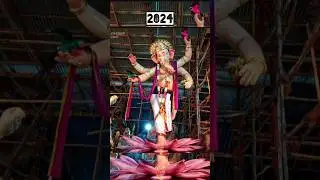Mumbai cha icchapurti 2018 to 2024 | parel workshop 2025 | ganpati aagman 2025 #shorts #ganpatibappa