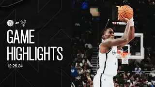HIGHLIGHTS: Nets Dominate Fourth Quarter In Comeback Win At Bucks
