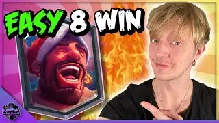 This Deck CAN'T LOSE 🥱 | Santa Hog Rider Challenge