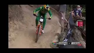 GREG MINNAAR  - FINAL RUN DH WORLD CHAMPIONSHIP 2022 - LES GETS