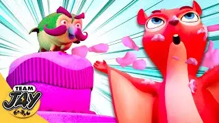 🎭😂 CHAOS & LAUGHS! 💥 The Funniest Team Jay Moments ⚽🎉 Videos for Kids 🌈
