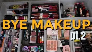 Organizing + Decluttering my Makeup Collection pt.2 (Philippines) | byruthie