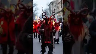 The Christmas Monster Parents Hide From Kids #krampus #darkfolklore #horror