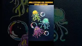 Dancing Jellyfish &mdash; A Color Story on My iPad Cover #acrylicmarker