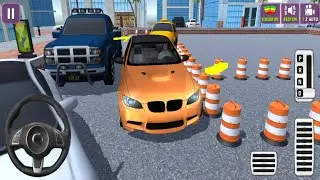 Car Parking Simulator Girls - Sports Car Driving License Simulator - Car Game Android Gameplay