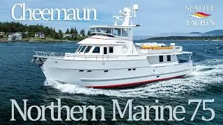 **Price Reduction - $4.3m** Northern Marine 75 Cheemaun - 75 Foot Long Range Luxury Trawler Yacht