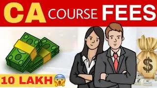 CA Fee Structure | Cost of CA Course | CA Ki Fees Kitni Hai #shorts