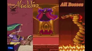 Disney's Aladdin (SNES) - All Bosses