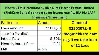 Best EMI Calculator for 2025 | Monthly EMI, Interest Rate & Tenure Breakdown | Step-by-Step Guide