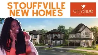 STOUFFVILLE NEW HOMES CITYSIDE SNEAK PEAK! A MUST WATCH!