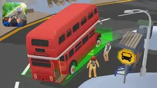Vehicle Masters/Mobile Gameplay-Red Bus/Rabbis