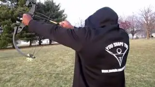 EPIC BOW AND ARROW SKILLS!!!!