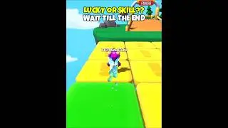 LUCKY OR SKILL❓ Stumble Guys Tile Fall #shorts #stumbleguys