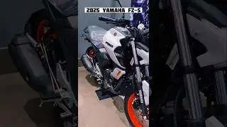 2025 Yamaha Fzs v4 OBD-2B First Looks 😍 New Yamaha Fz-s Fi Ice Fluo Vermillion Colour #yamaha #fzs