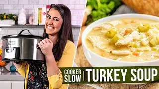 Slow Cooker Turkey Soup