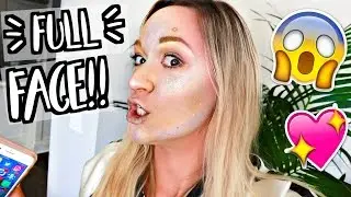 FULL FACE OF HIGHLIGHTERS!! AlishaMarieVlogs