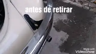 Fusca 78 com aranha do Puma sem abafador