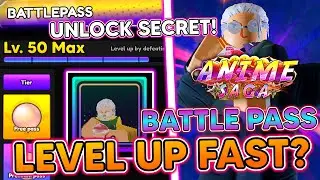 How To LEVEL UP Your Battle Pass Quickly In Anime Saga! Fastest Way To Unlock SAKAMOTO In Anime Saga