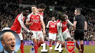 Peter Drury Poetry🥰on Tottenham vs Arsenal 1-4🤩🔥