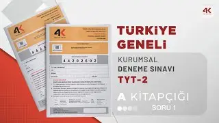 Türkiye Geneli  TYT-2 Soru-1
