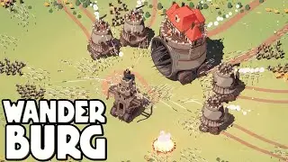 Гигантские боевые замки на колёсах в жанре Roguelike - Wanderburg