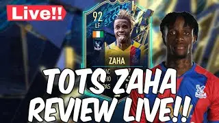 FIFA 22 TOTS ZAHA PLAYER REVIEW! COMPLETE WINGER?