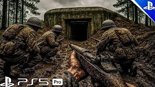 THE NIGHT RAID ON NAZI BUNKERS - OPERATION TONGA | Realism Intense WWII Action [PS5 4K60]