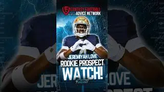 Jeremiyah Love Fantasy Football Outlook 🚀 2026 Rookie RB1? | Notre Dame RB Prospect Reports