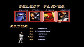 SoR2 - The Ninja Warriors Once Again - Yaksha