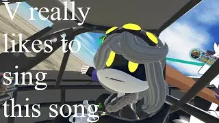 V really likes to sing this song - Murder Drones Vr