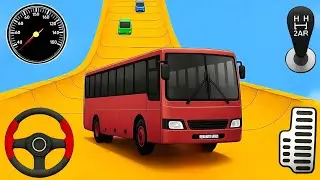 GT Bus Extreme Racing 3D - Bus Stunts Impossible Tracks - Android Gameplay #1