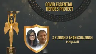 S K Singh & Akanksha Singh conferred with CSR Health Impact Awards 2021
