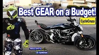 2018 Best Motorcycle GEAR on a BUDGET -  SAVE $$$ | MotoVlog