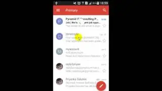 How to force refresh in Gmail Android App