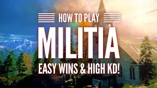 COD BO4: Как играть на карте MILITIA! ЛЁГКИЕ ПОБЕДЫ И ВЫСОКИЙ УДАЁТ!