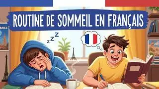 French Listening Practice: Healthy Sleep Habits 😴 | Improve Your French with Natural