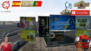 Euro Truck Simulator 2 (1.43) Real Spanish Companies, Gas Stations, Advertising v1.9 + DLC's & Mods