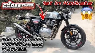 ECU remaping in GT650| 1st Code6 tuned in Kolkata 🥵🔥|2023 Gt650 | Bahut pataka marta hain⚡️