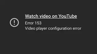 Как исправить ошибку YouTube 153 в приложении Careerwill #carrerwill