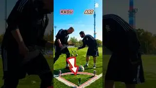 👻 Fun football challenge 😁⚽️🤝 #football #soccer #footballshorts #game #music #song #remix